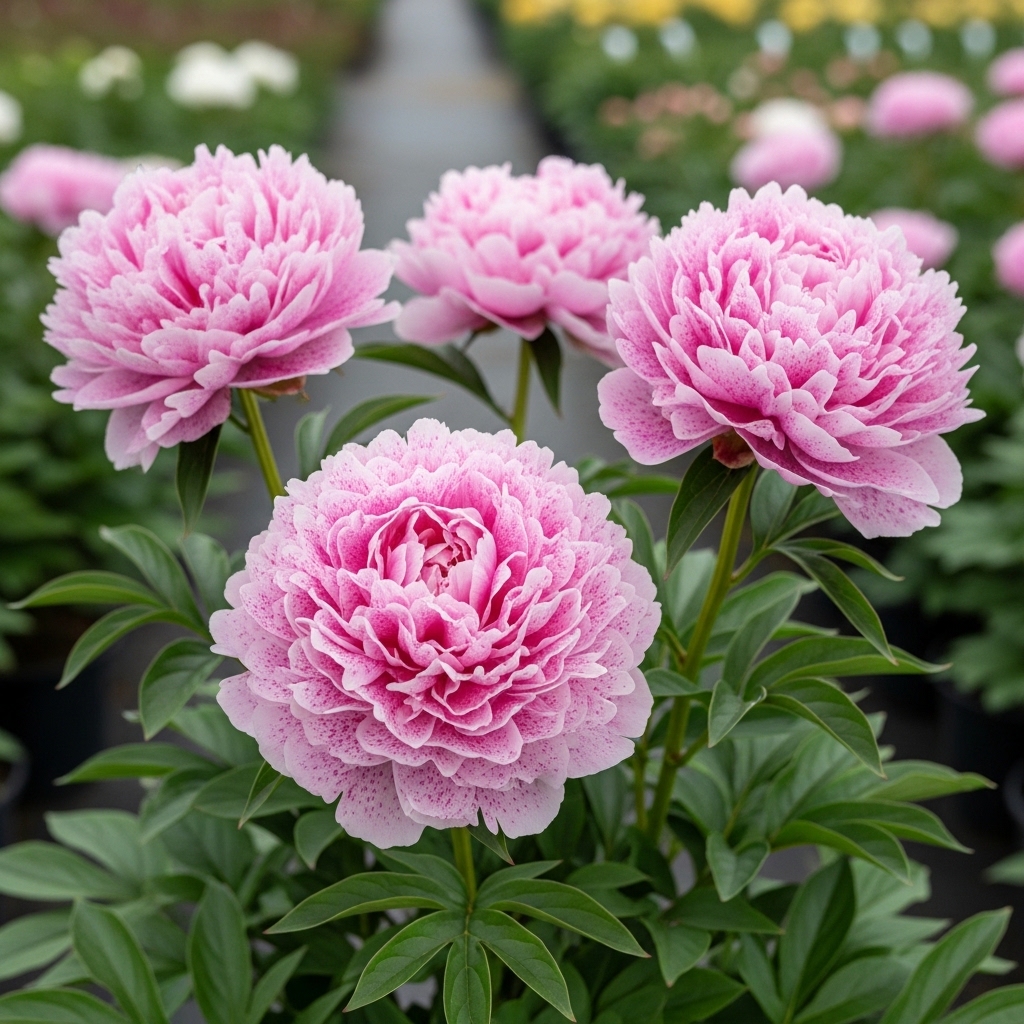 Paeonia lactiflora 'The Fawn'