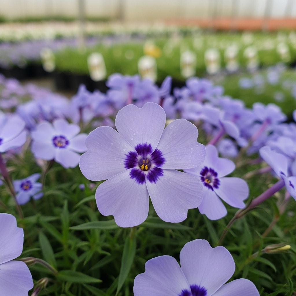 Phlox fabulous 'Blue Dark Center'