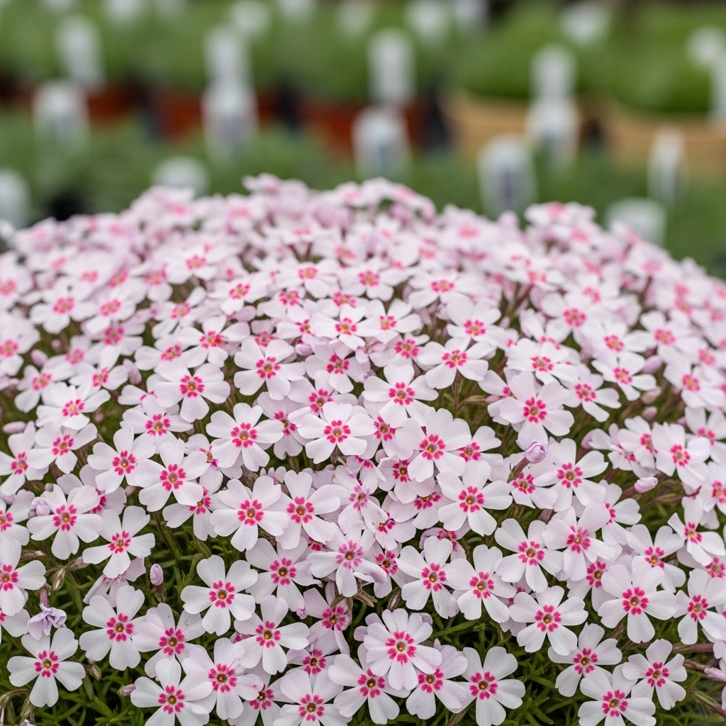 Phlox subulata 'Coral Eye'