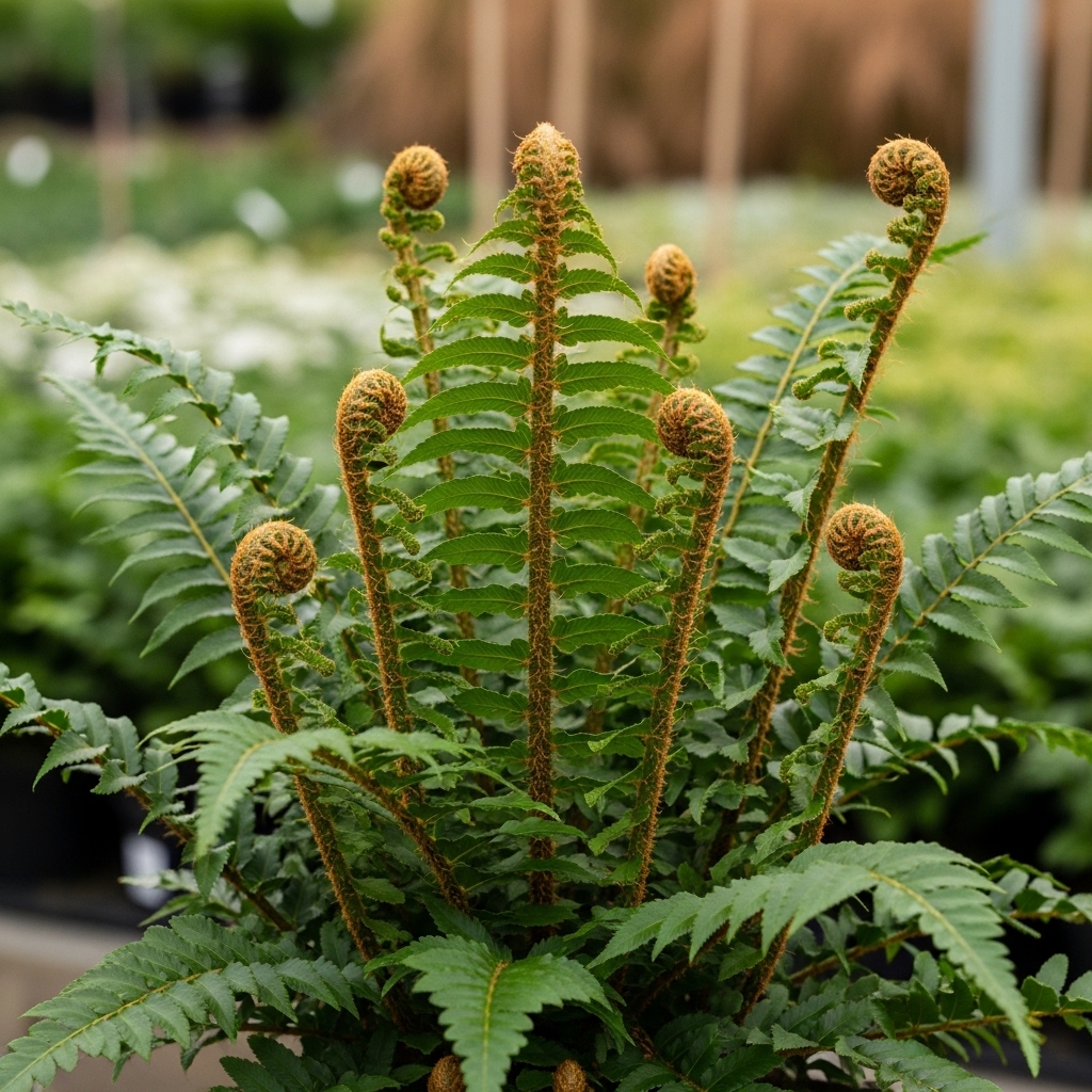 Polystichum polyblepharum