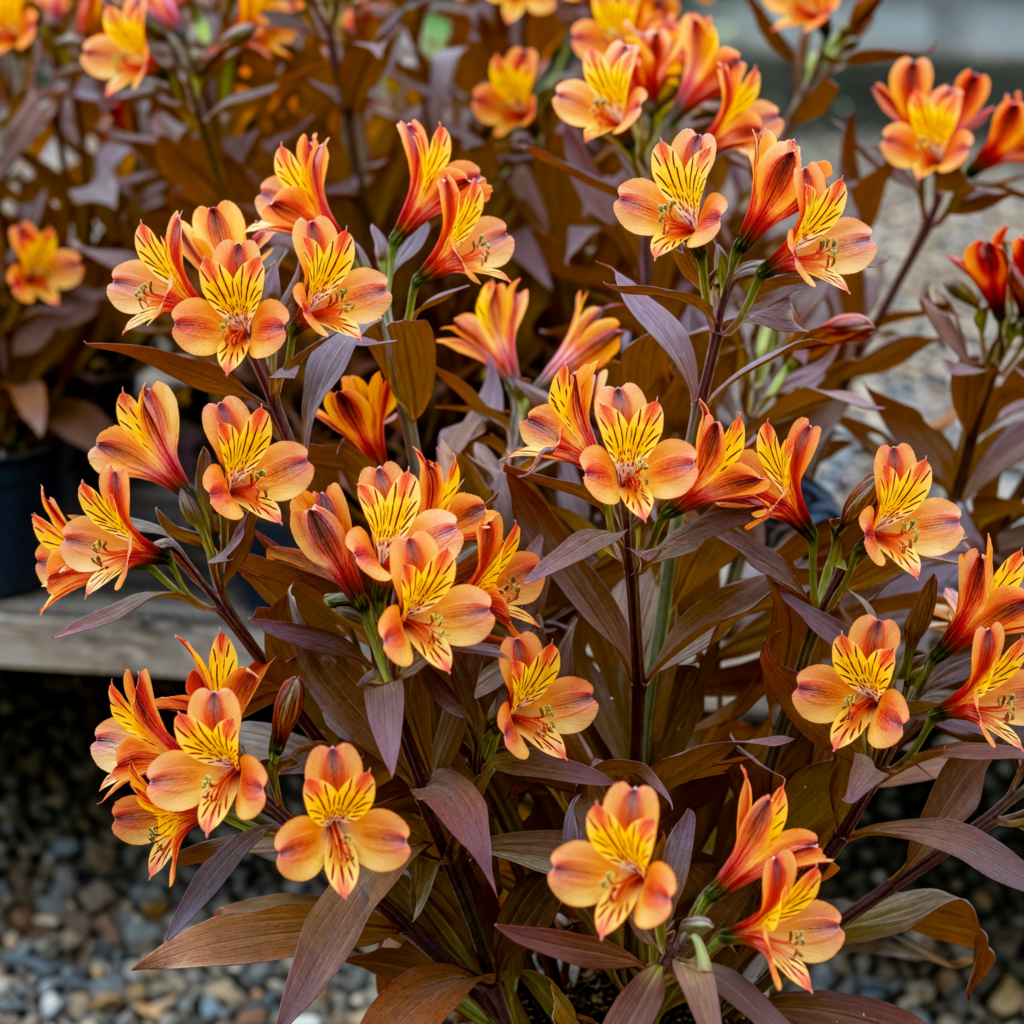 Alstroemeria 'Indian Summer'