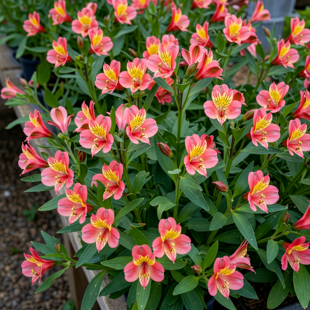 Alstroemeria 'Inticancha Malaga'