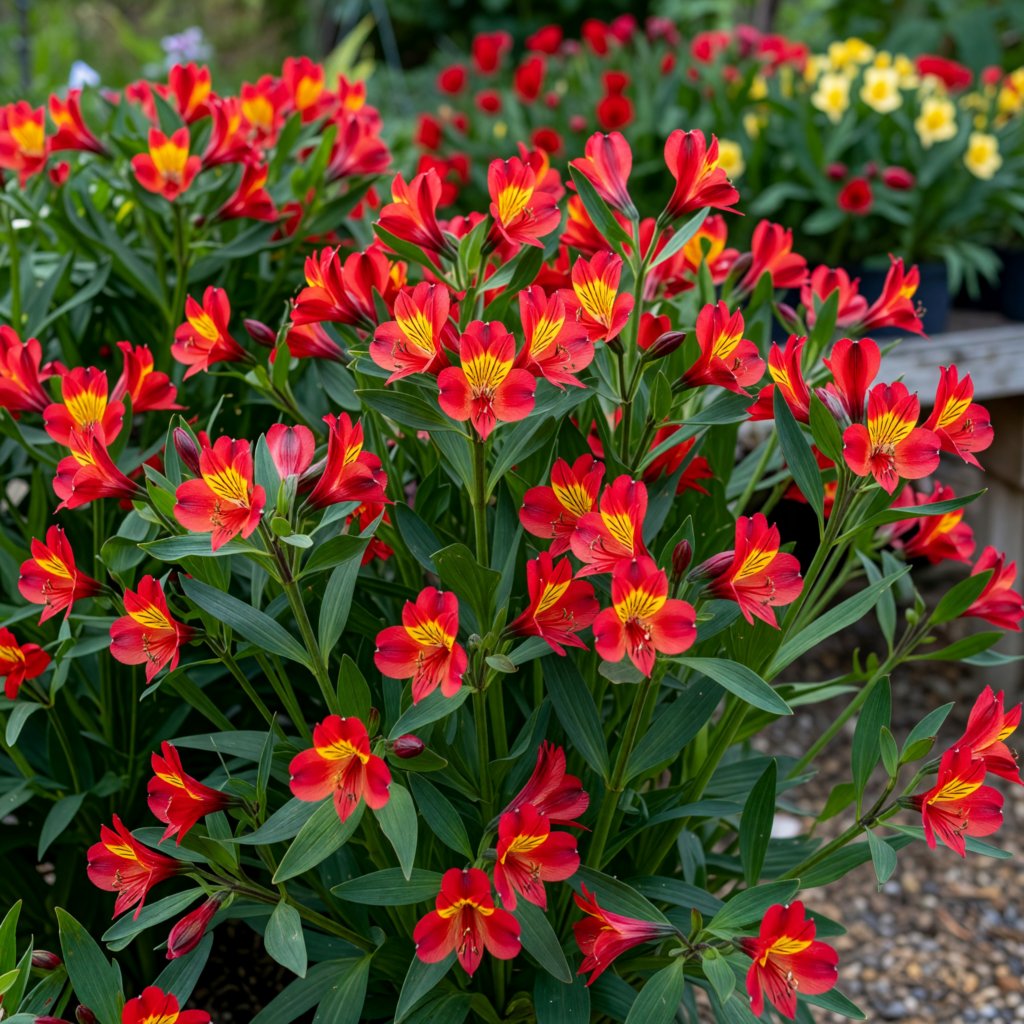 Alstroemeria 'Summer Paradise Summer Pepper'