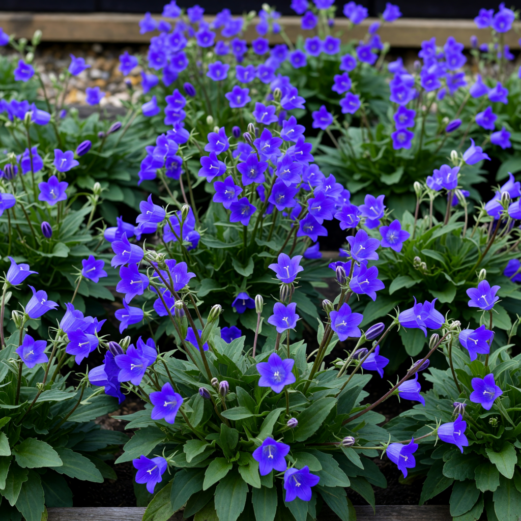 Campanula carpatica 'Rapido Blue'