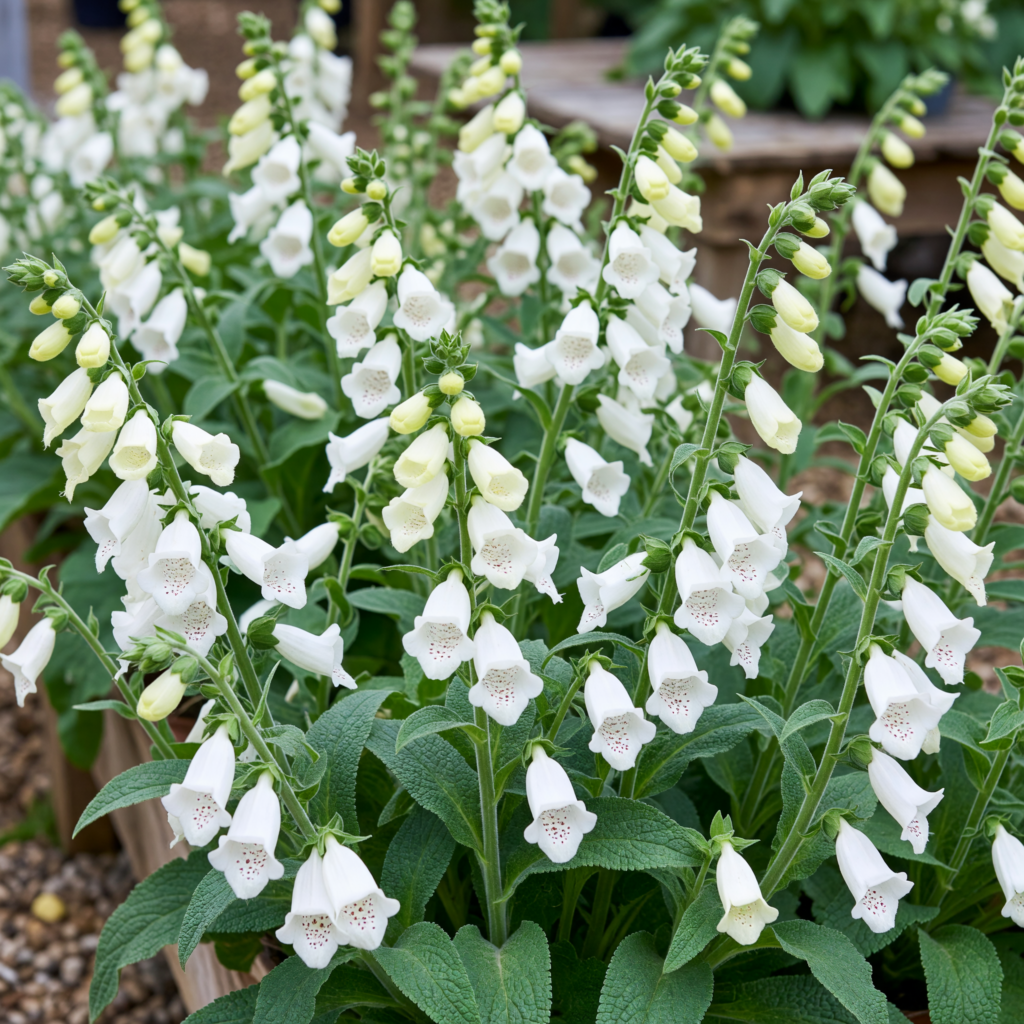 Digitalis purpurea 'Dottie White'