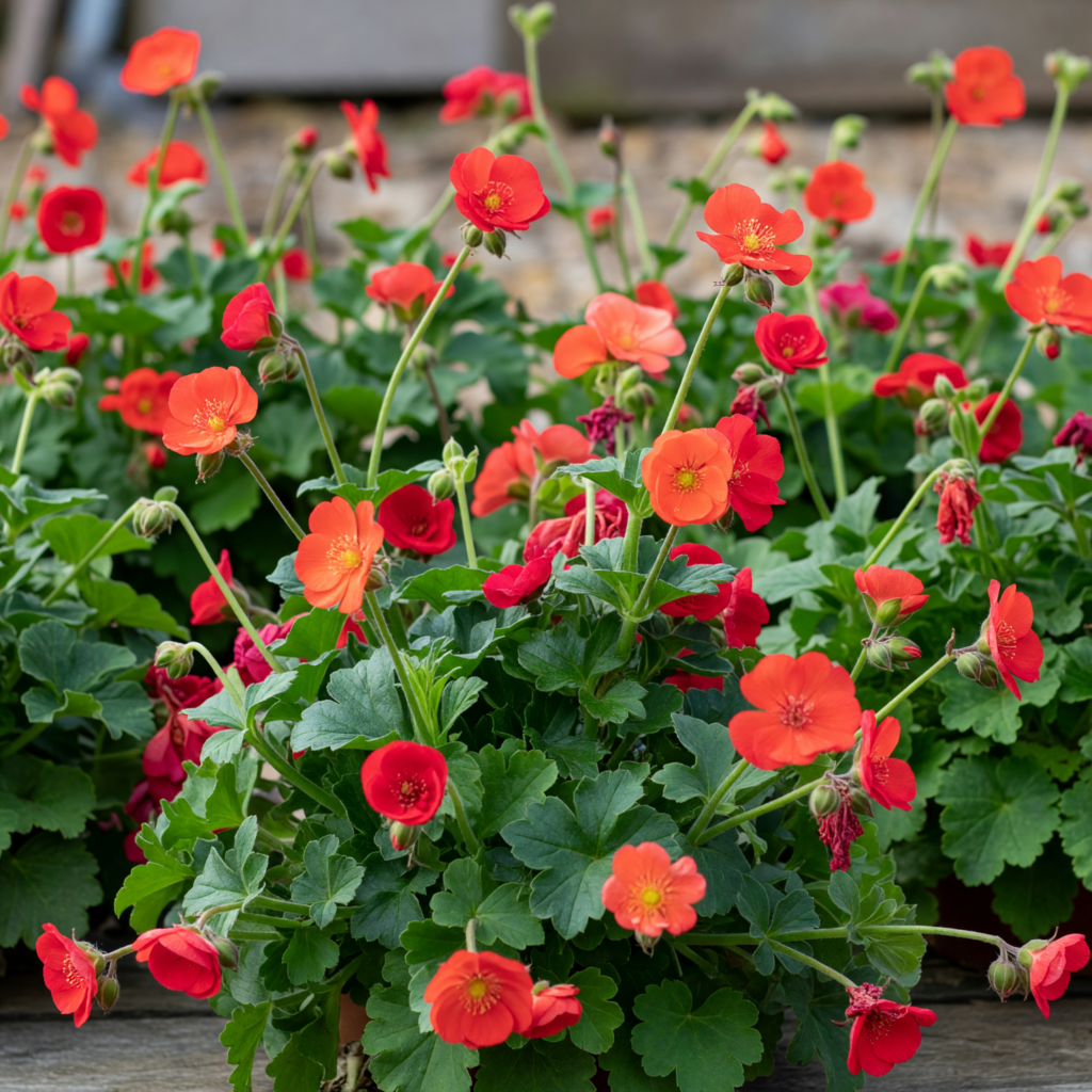 Geum coccineum 'Koi'