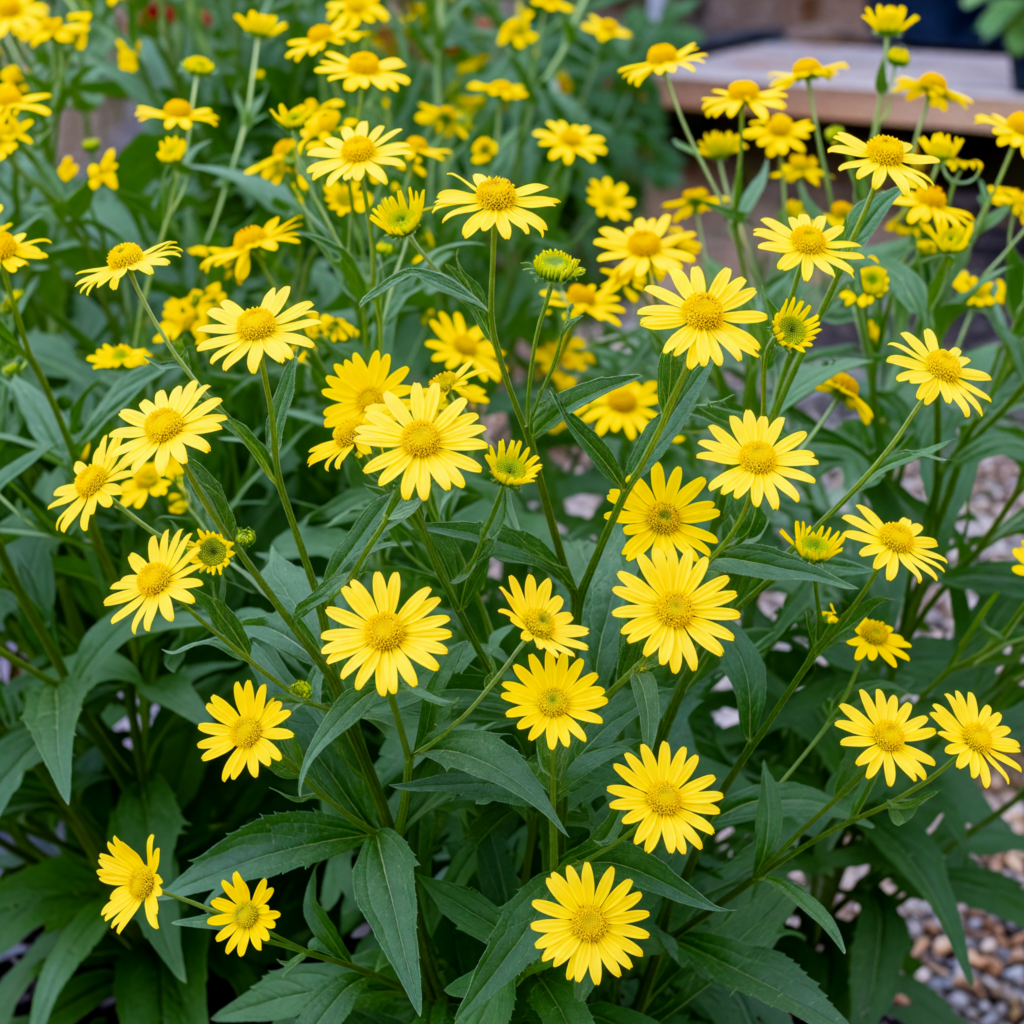 Helenium autumnale 'Helena Gold'