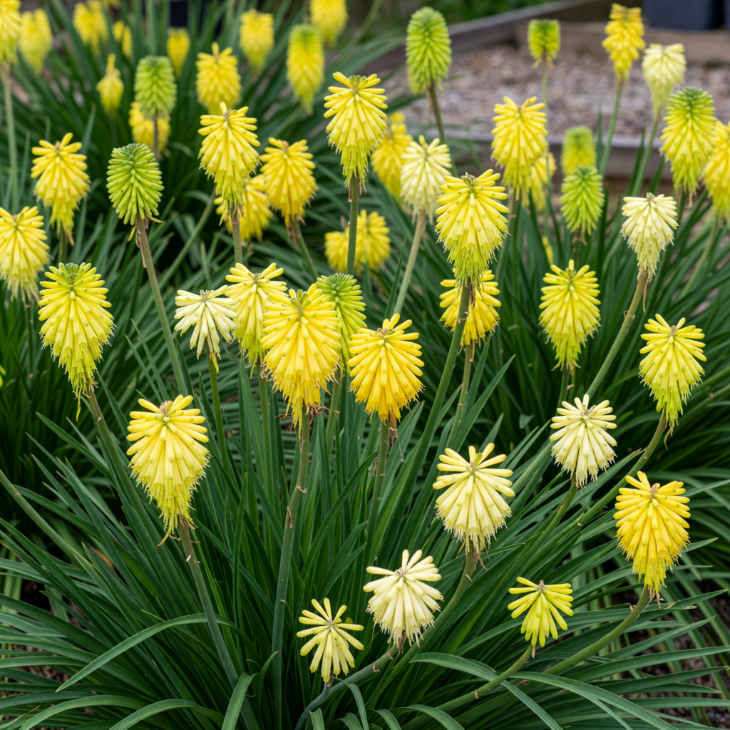 Kniphofia 'Poco Citron'