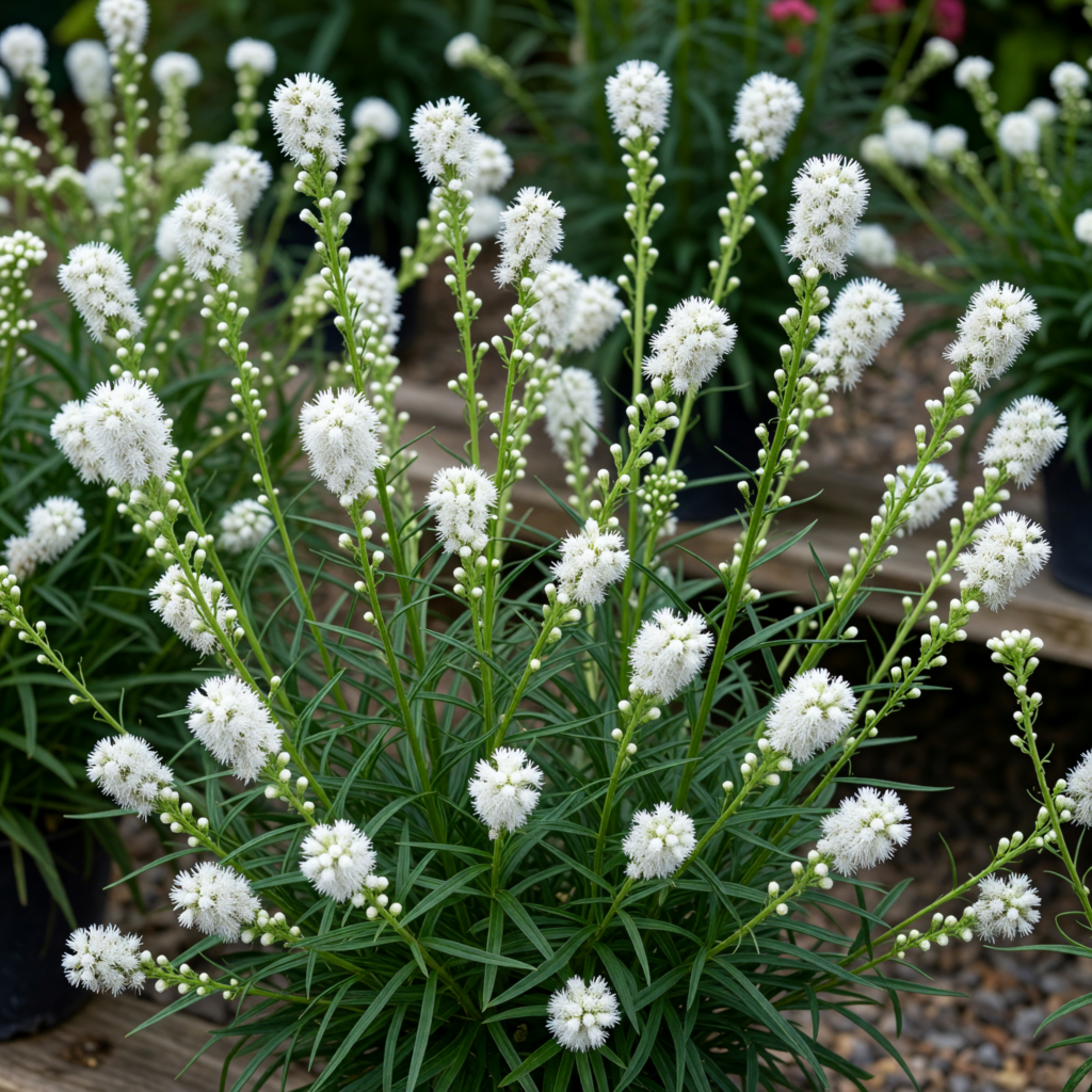 Liatris spicata 'Alba'