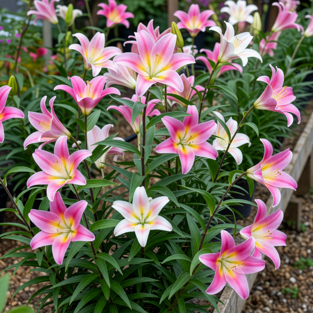 Lilium asiatic 'Fancy Dance'