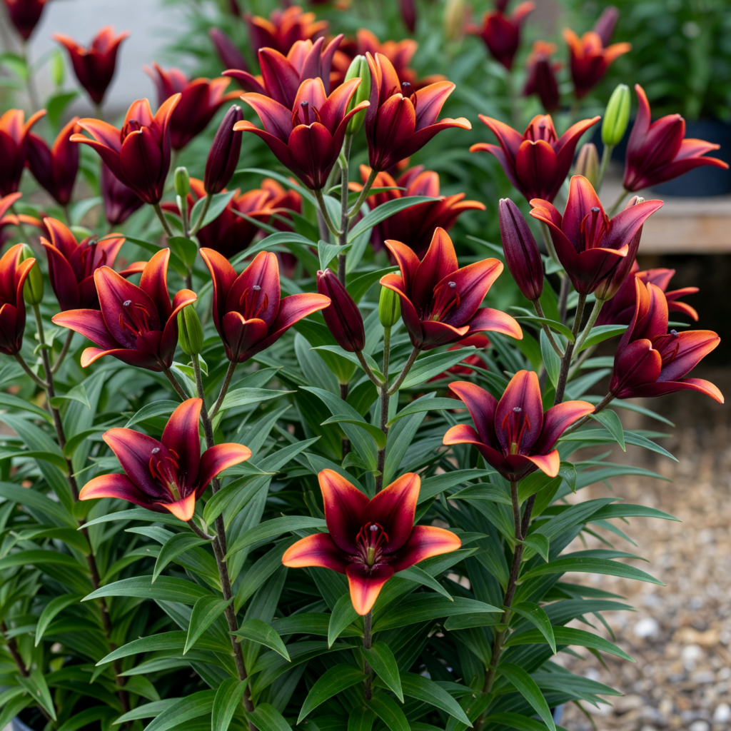 Lilium asiatic 'Forever Suzan'