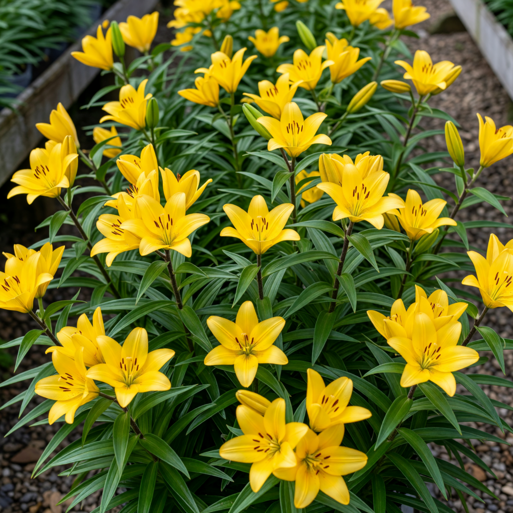 Lilium asiatic 'Matrix Golden'