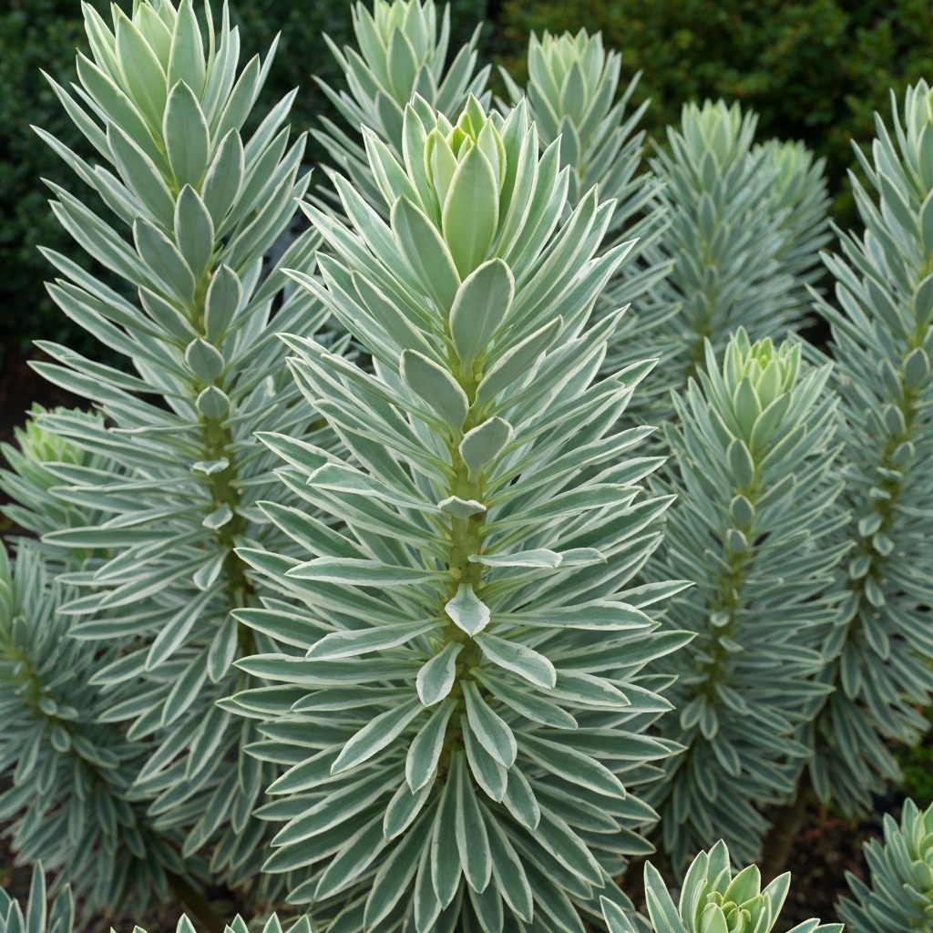 Euphorbia characias 'Silver Edge'