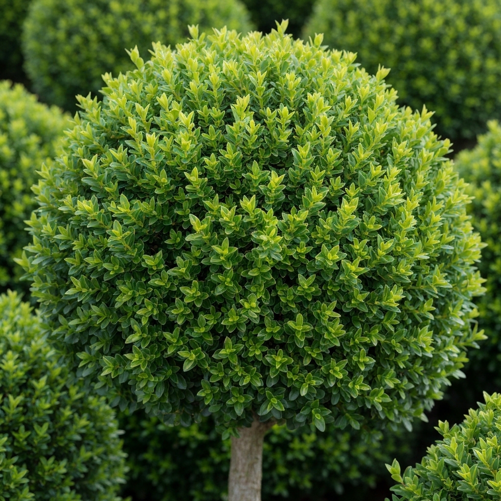 Lonicera nitida 'Garden Clouds Green Breeze'