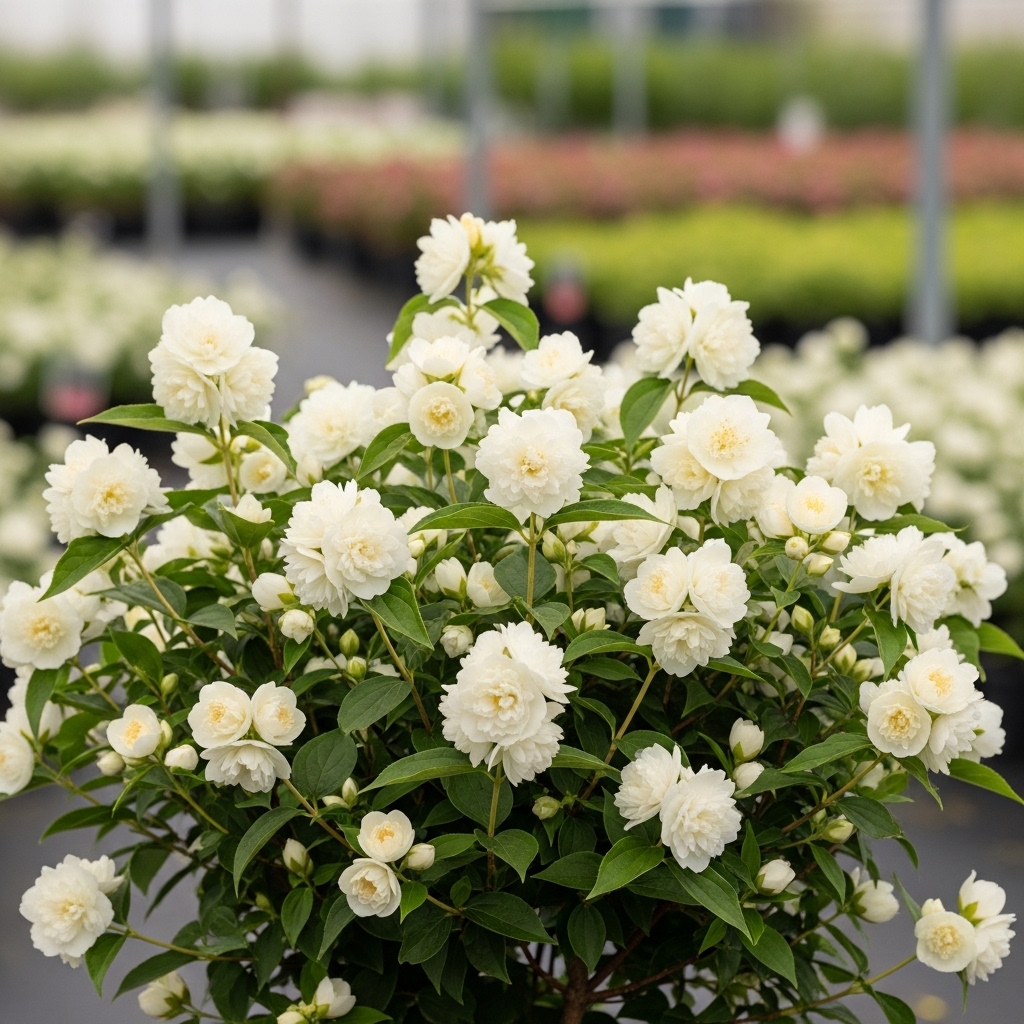 Philadelphus 'Manteau d'hermine'