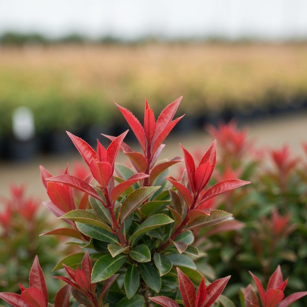 Photinia × fraseri 'Little Red Robin'