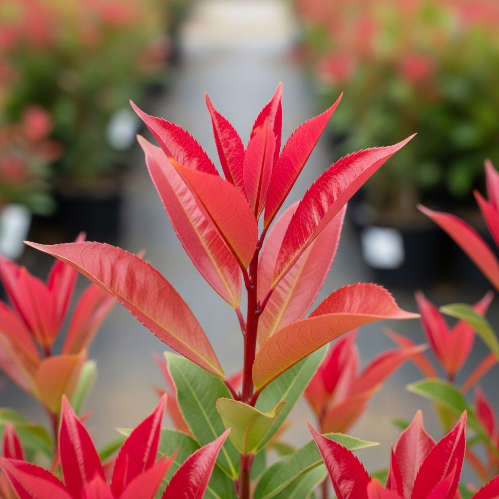 Photinia × fraseri 'Red Robin'