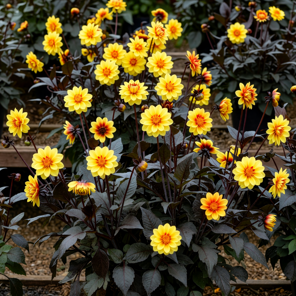 Dahlia 'Sunshine'