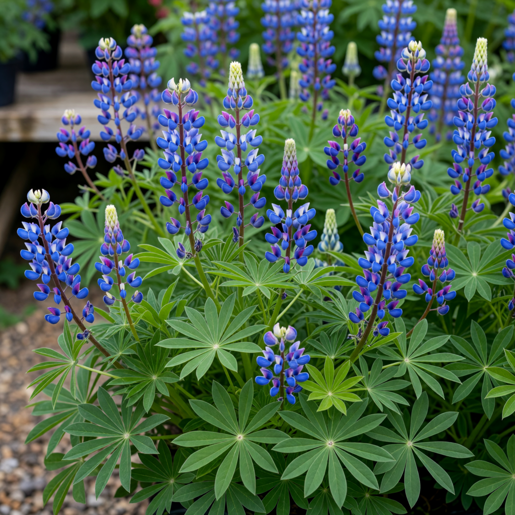 Lupinus polyphyllus 'Lupini Blue'