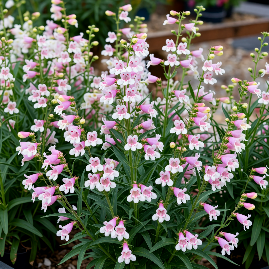 Penstemon 'Strawberries and Cream'