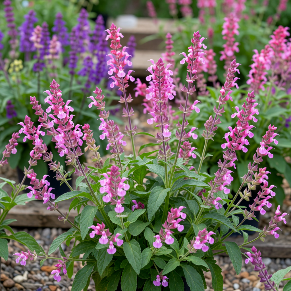 Salvia salgoon 'Lake Flamingo'